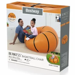 Bestway Air Chairs< Beanless Basketball Kids Inflatable Chair