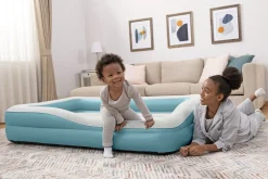 Bestway Indoor Air Mattresses< Easy-In Kids Air Mattress With Built-In Ac Pump