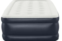 Bestway Indoor Air Mattresses< Essential Comfort Air Mattress Twin 18" With Built-In Ac Pump And Antimicrobial Coating