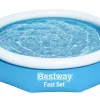 Bestway Fast Set Pools< Fast Set 10' X 26" Round Inflatable Pool