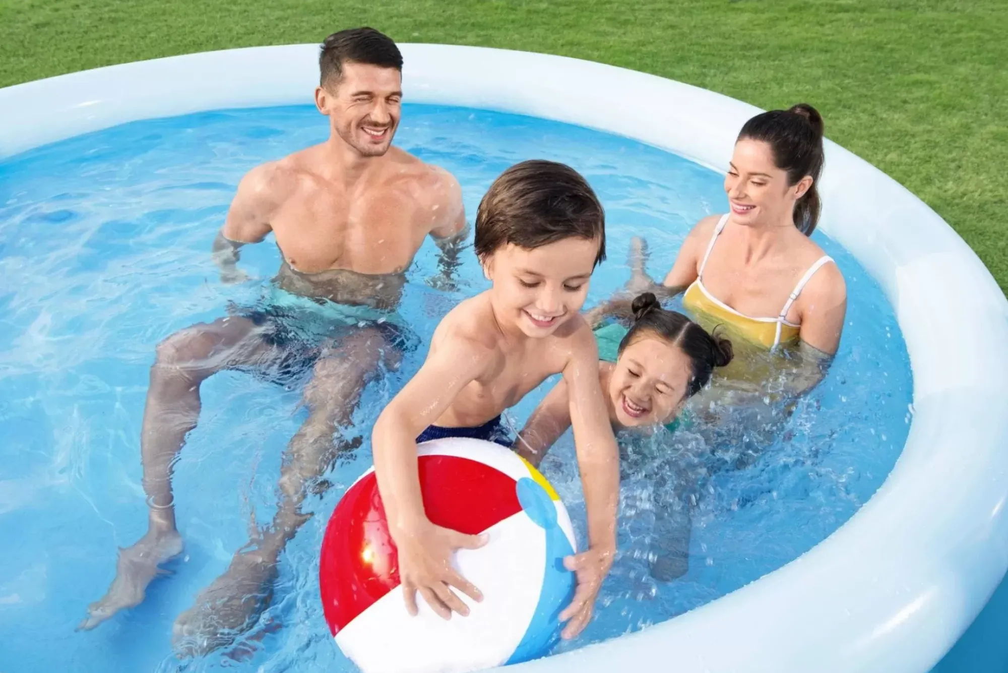 Bestway Fast Set Pools< Fast Set 10' X 26" Round Inflatable Pool