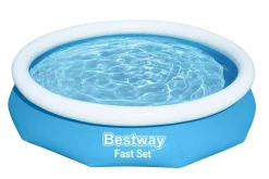 Bestway Fast Set Pools< Fast Set 10' X 26" Round Inflatable Pool