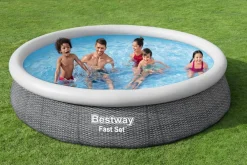 Bestway Fast Set Pools< Fast Set 12' X 30" Round Inflatable Pool Set