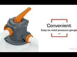 Bestway Pool Accessories< Flowclear 3000 Gallon Sand Filter Above Ground Pool Pump