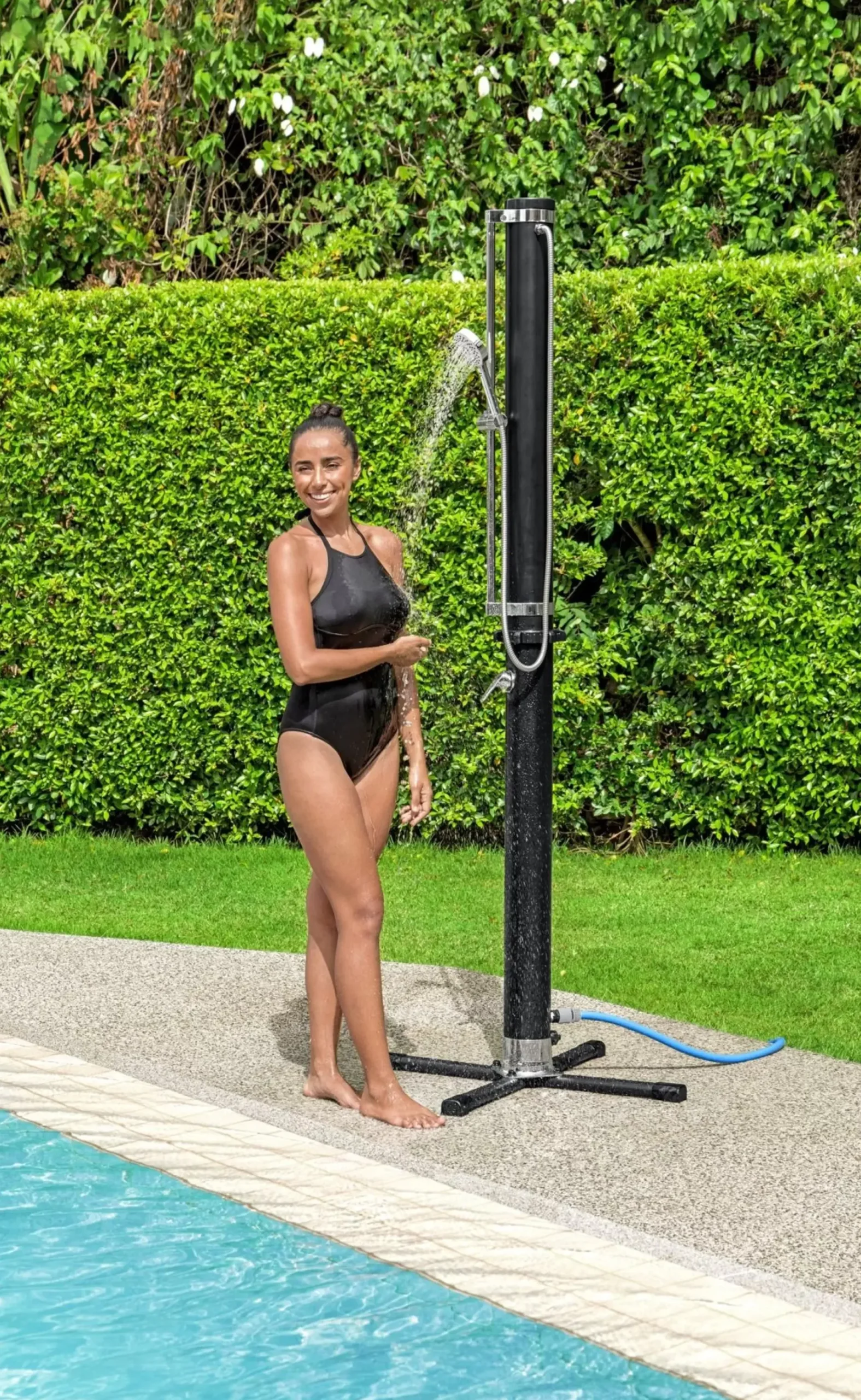 Bestway Pool Accessories< Flowclear Solarflow 5.2Gal Outdoor Shower, Black