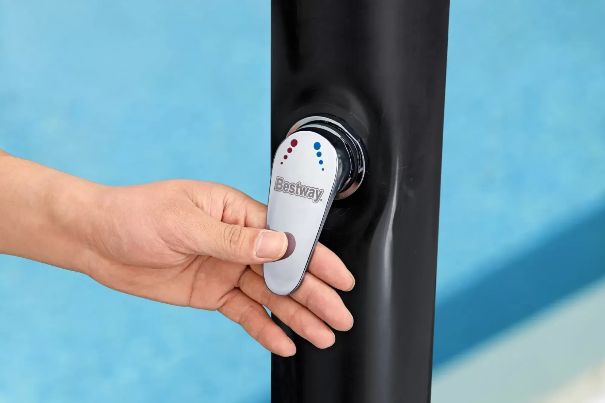 Bestway Pool Accessories< Flowclear Solarflow 5.2Gal Outdoor Shower, Black