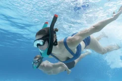 Bestway Swim Gear< Flowtech Multicolor Full-Face Snorkel Mask S/M