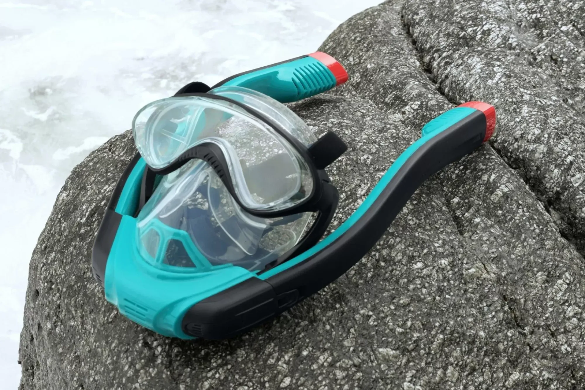 Bestway Swim Gear< Flowtech Multicolor Full-Face Snorkel Mask S/M