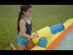 Bestway Mega Water Parks< H2Ogo! 18' Super Speedway Child Inflatable Water Park