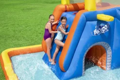 Bestway Mega Water Parks< H2Ogo! 18' Super Speedway Child Inflatable Water Park