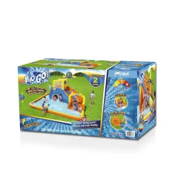 Bestway Mega Water Parks< H2Ogo! 18' Super Speedway Child Inflatable Water Park