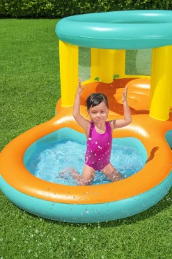 Bestway Bounce Houses< H2Ogo! Jumptopia Bouncer And Child Play Pool
