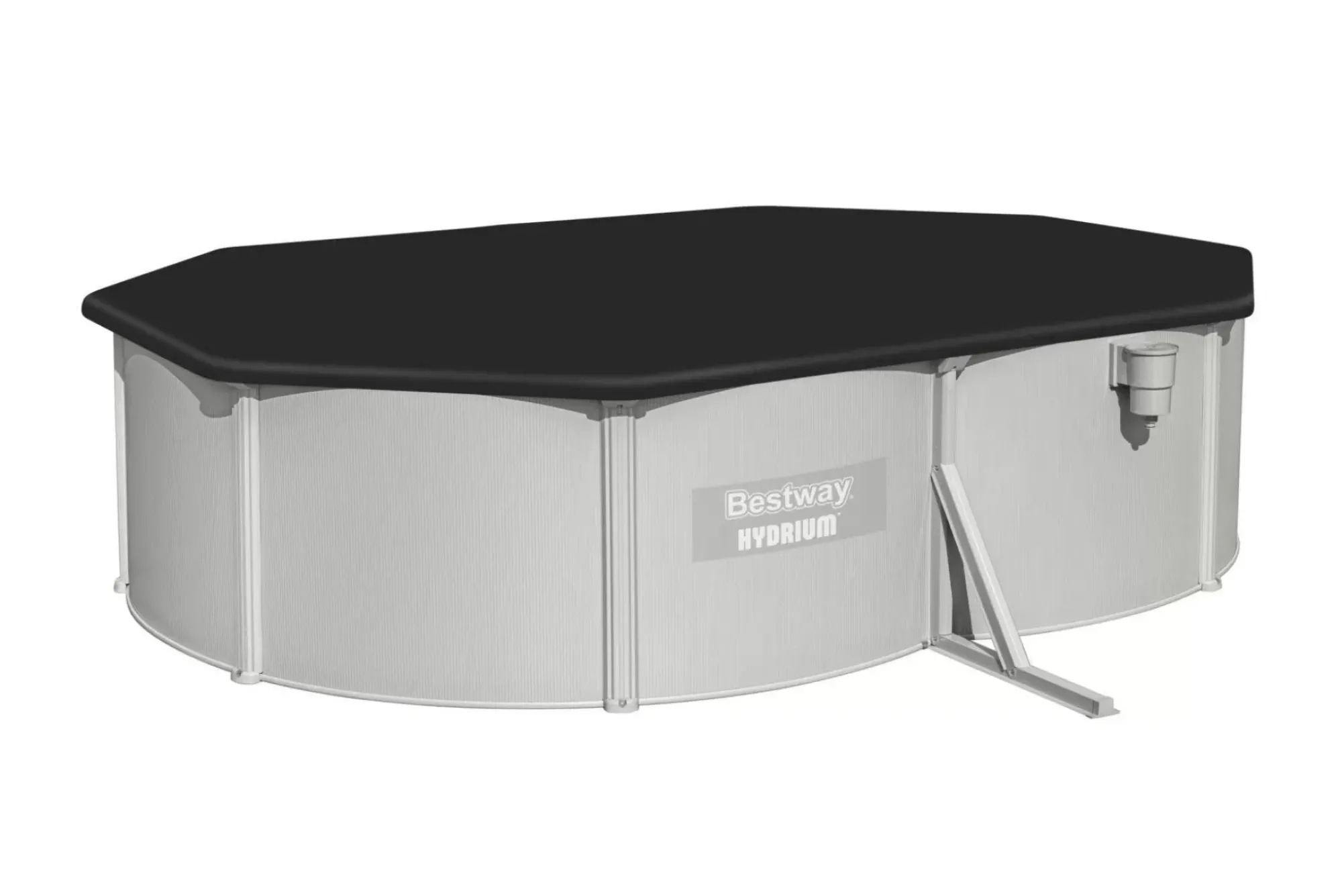 Bestway Hydrium Pools< Hydrium 16'5" X 12' X 48" Steel Wall Above Ground Pool Set
