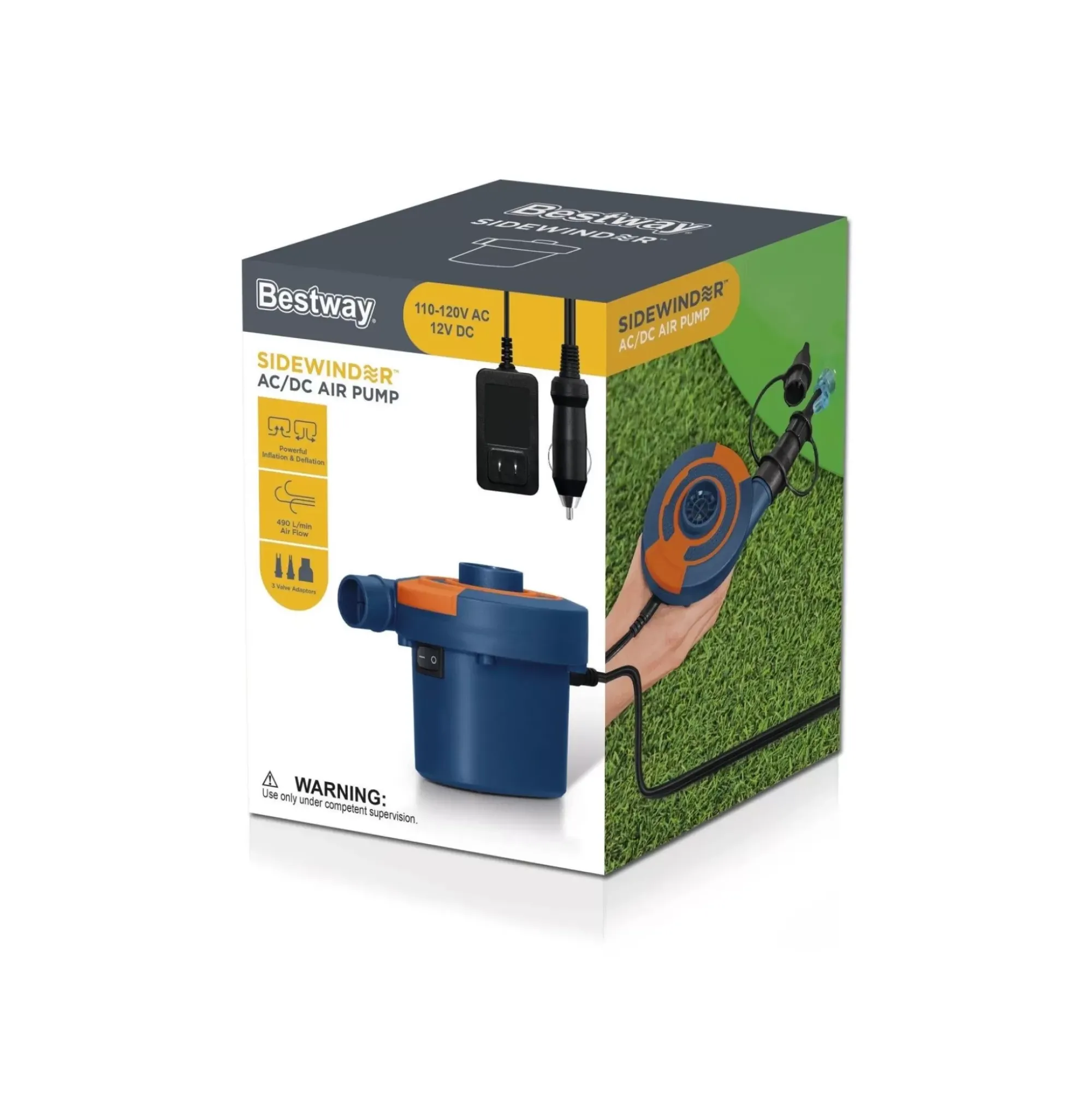 Bestway Air Pumps< Sidewinder Ac/Dc Electric Air Pump
