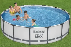Bestway Steel Pro Max Pools< Steel Pro Max 15' X 42 Above Ground Pool Set