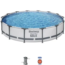 Bestway Steel Pro Max Pools< Steel Pro Max 14' X 33 Above Ground Pool Set