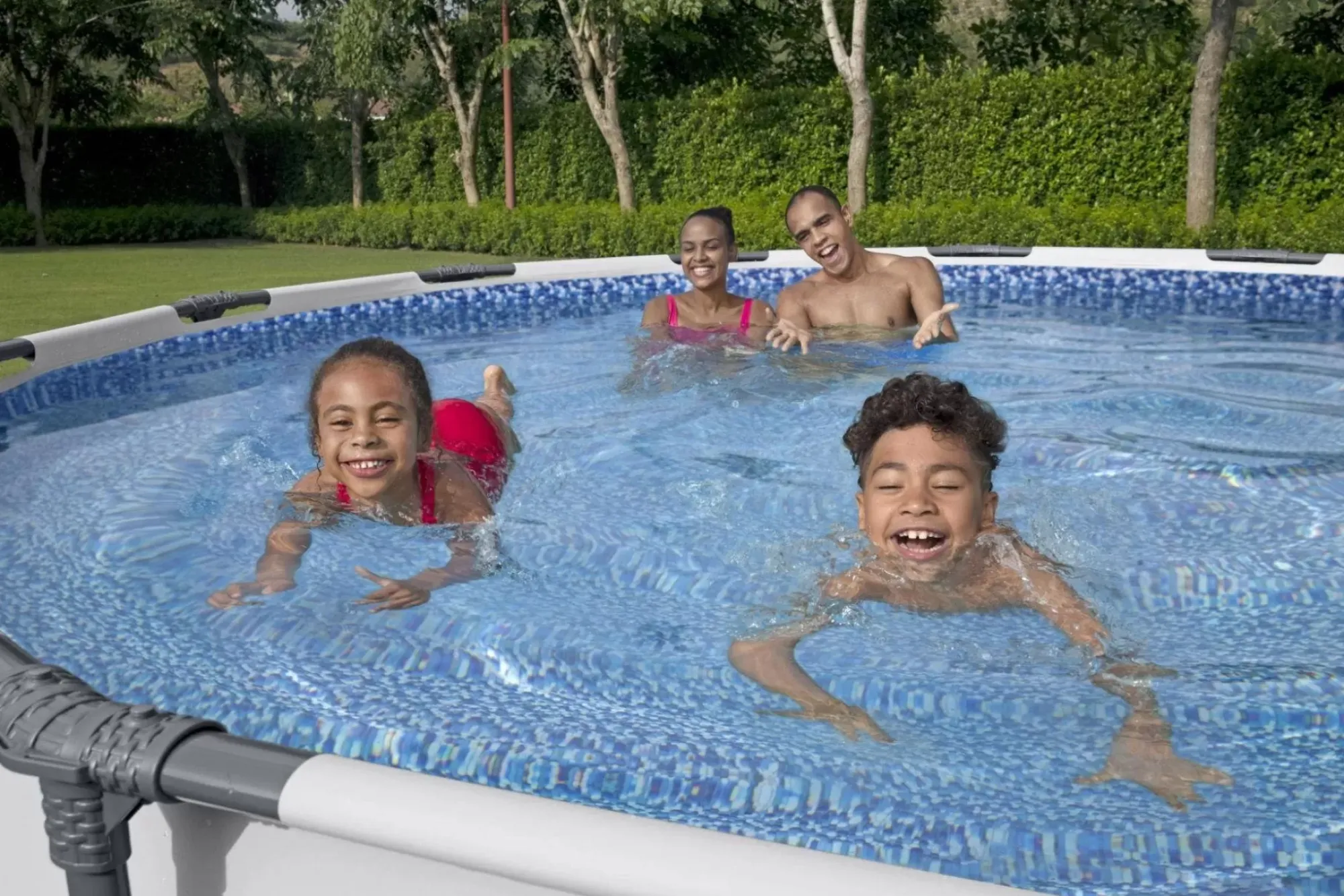 Bestway Steel Pro Max Pools< Steel Pro Max 14' X 33 Above Ground Pool Set
