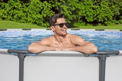 Bestway Steel Pro Max Pools< Steel Pro Max 18' X 48 Above Ground Pool Set