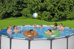 Bestway Steel Pro Max Pools< Steel Pro Max 18' X 48 Above Ground Pool Set