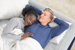 Bestway Indoor Air Mattresses< Tritech Air Mattress Queen 15 With Built-In Ac Pump Included And Antimicrobial Coating