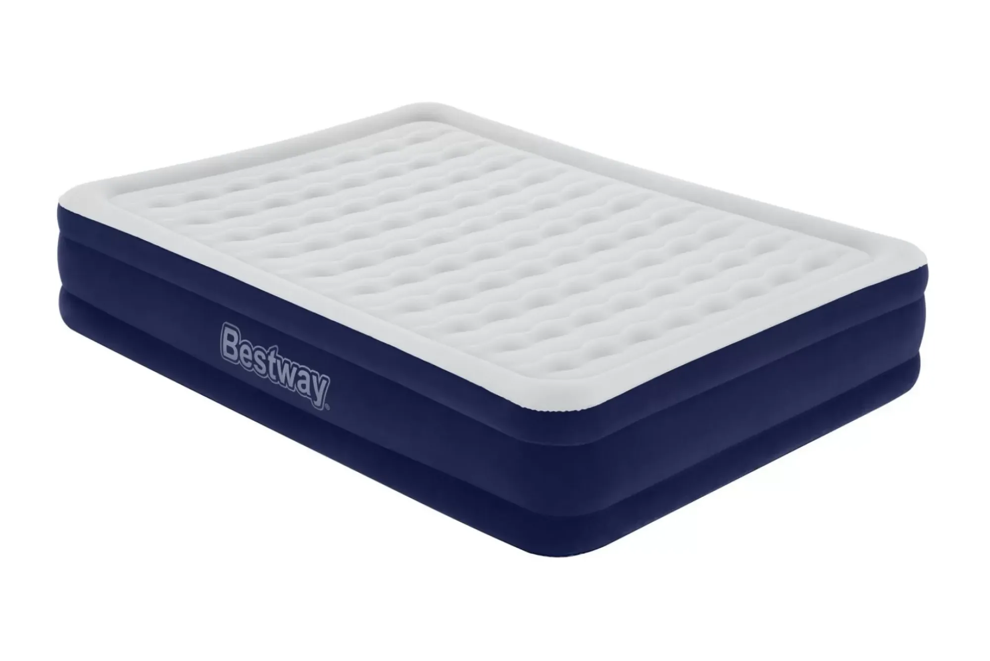 Bestway Indoor Air Mattresses< Tritech Air Mattress Queen 15 With Built-In Ac Pump Included And Antimicrobial Coating