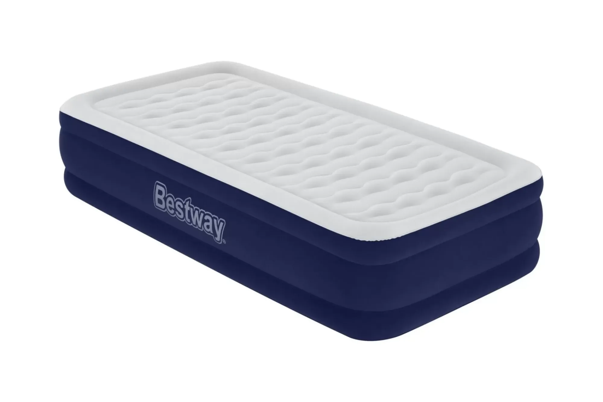 Bestway Indoor Air Mattresses< Tritech Air Mattress Twin 15 With Built-In Ac Pump Included And Antimicrobial Coating
