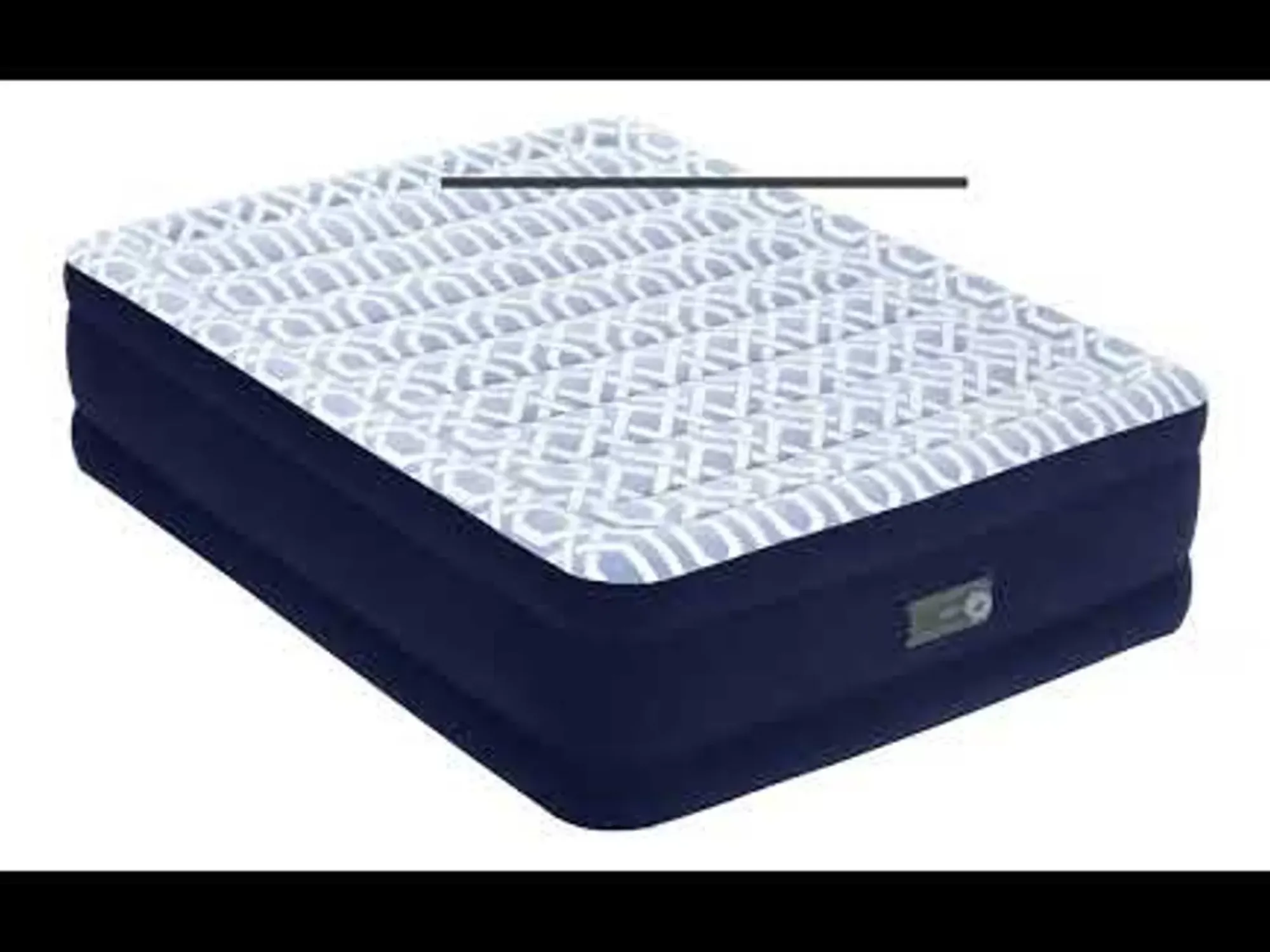 Bestway Indoor Air Mattresses< Tritech Fashion Flock Air Mattress Queen 20" With Built-In Ac Pump And Antimicrobial Coating
