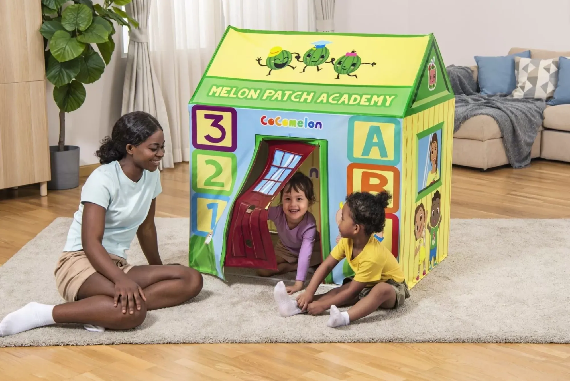 Bestway Playhouses<Cocomelon Melon Patch Academy Easy-Snap Kids Play House