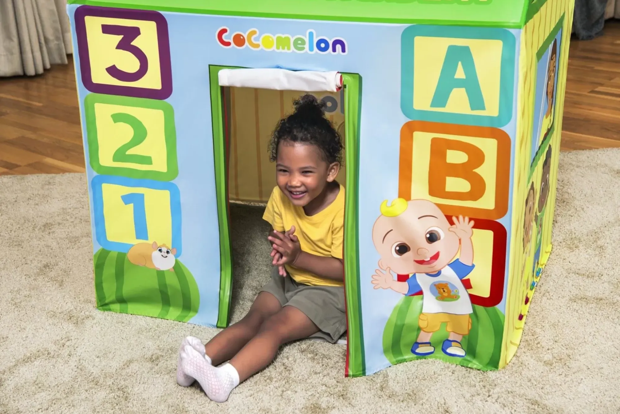 Bestway Playhouses<Cocomelon Melon Patch Academy Easy-Snap Kids Play House