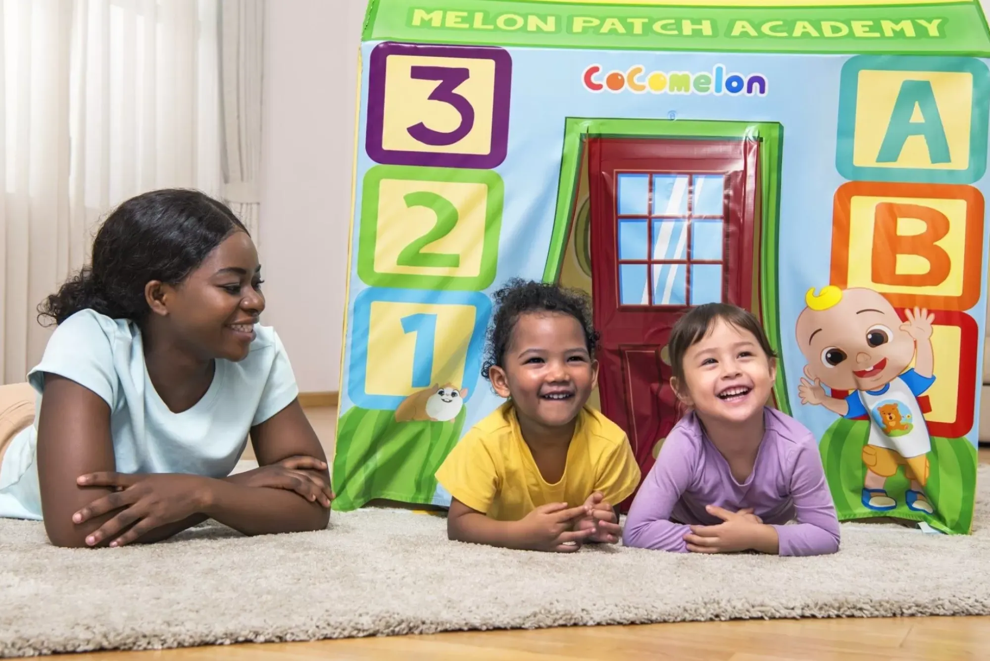 Bestway Playhouses<Cocomelon Melon Patch Academy Easy-Snap Kids Play House