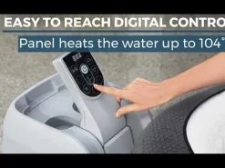 Bestway Airjet<Coleman Bahamas Airjet Inflatable Hot Tub 2-4 Person