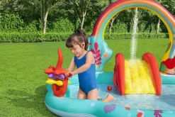 Bestway Play Centers<Disney Little Mermaid Inflatable Kids Water Play Center