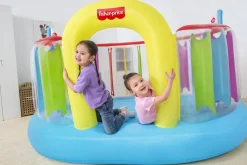 Bestway Bounce Houses<Fisher-Price Bouncetopia Multi-Color Child Pvc Bouncer With Built-In Pump
