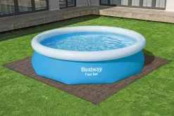 Bestway Pool Accessories<Flowclear 20 In. X 20 In. Square Decorative Pool Floor Protector For Above Ground Pools