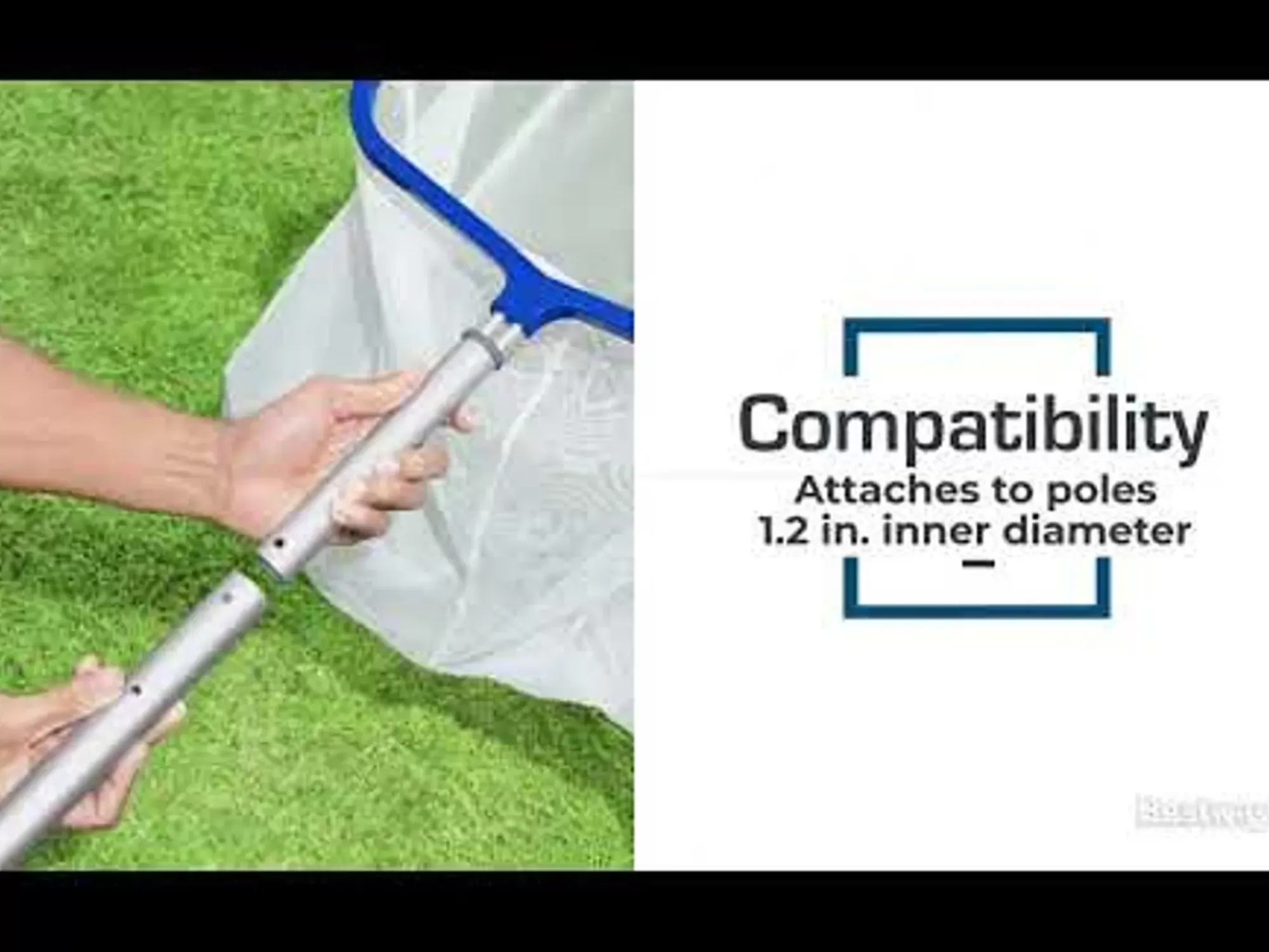 Bestway Pool Accessories<Flowclear Aquarake Deluxe Aluminum Pool Leaf Skimmer