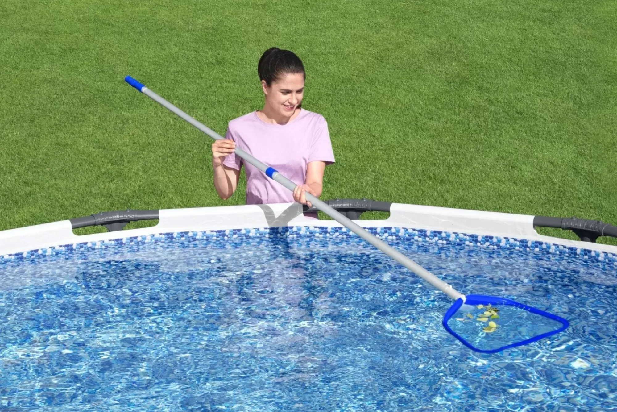 Bestway Pool Accessories<Flowclear Aquascoop Deluxe Aluminum Pool Skimmer