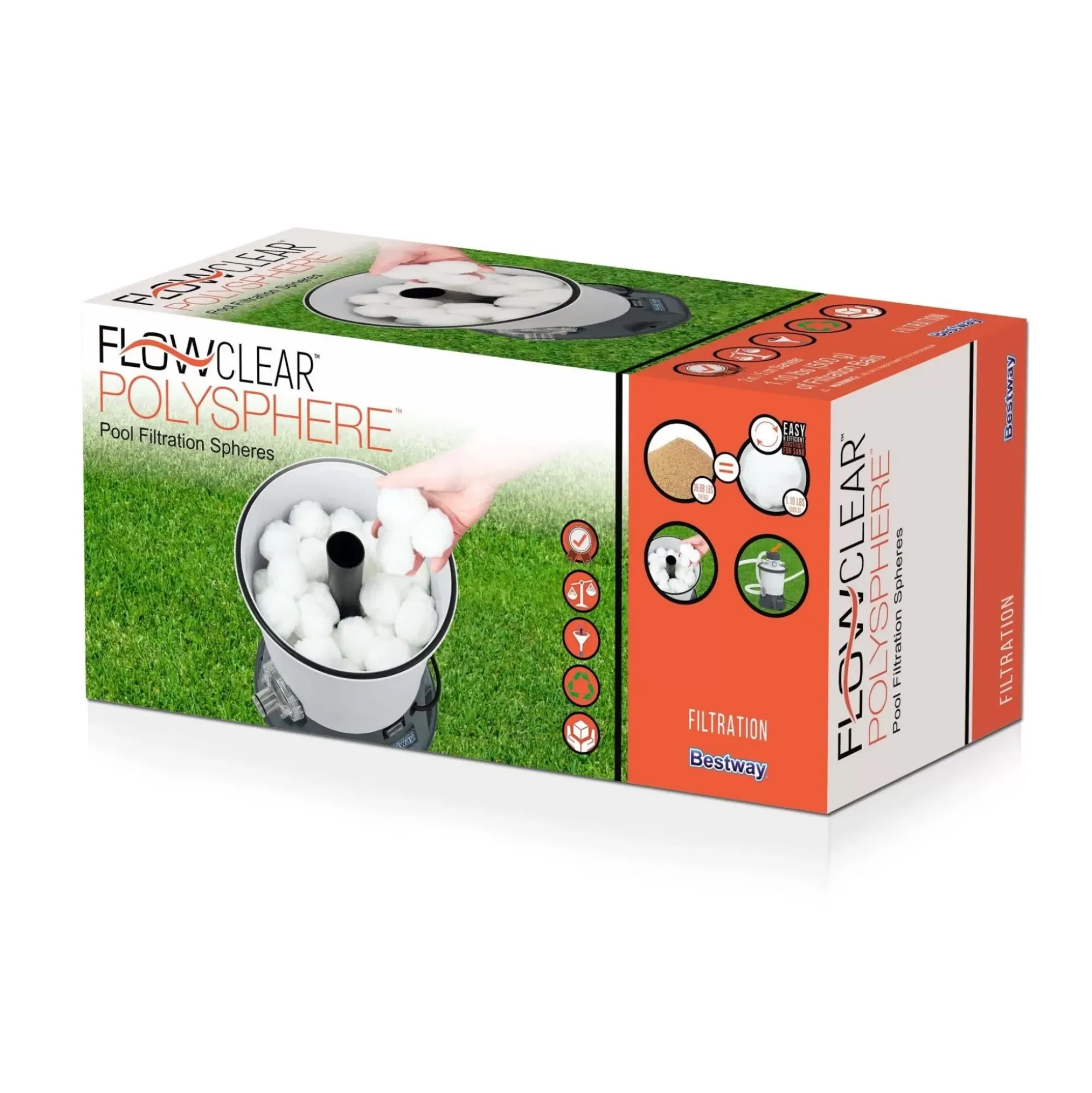 Bestway Pool Accessories<Flowclear Polysphere Washable Pool Filtration Balls