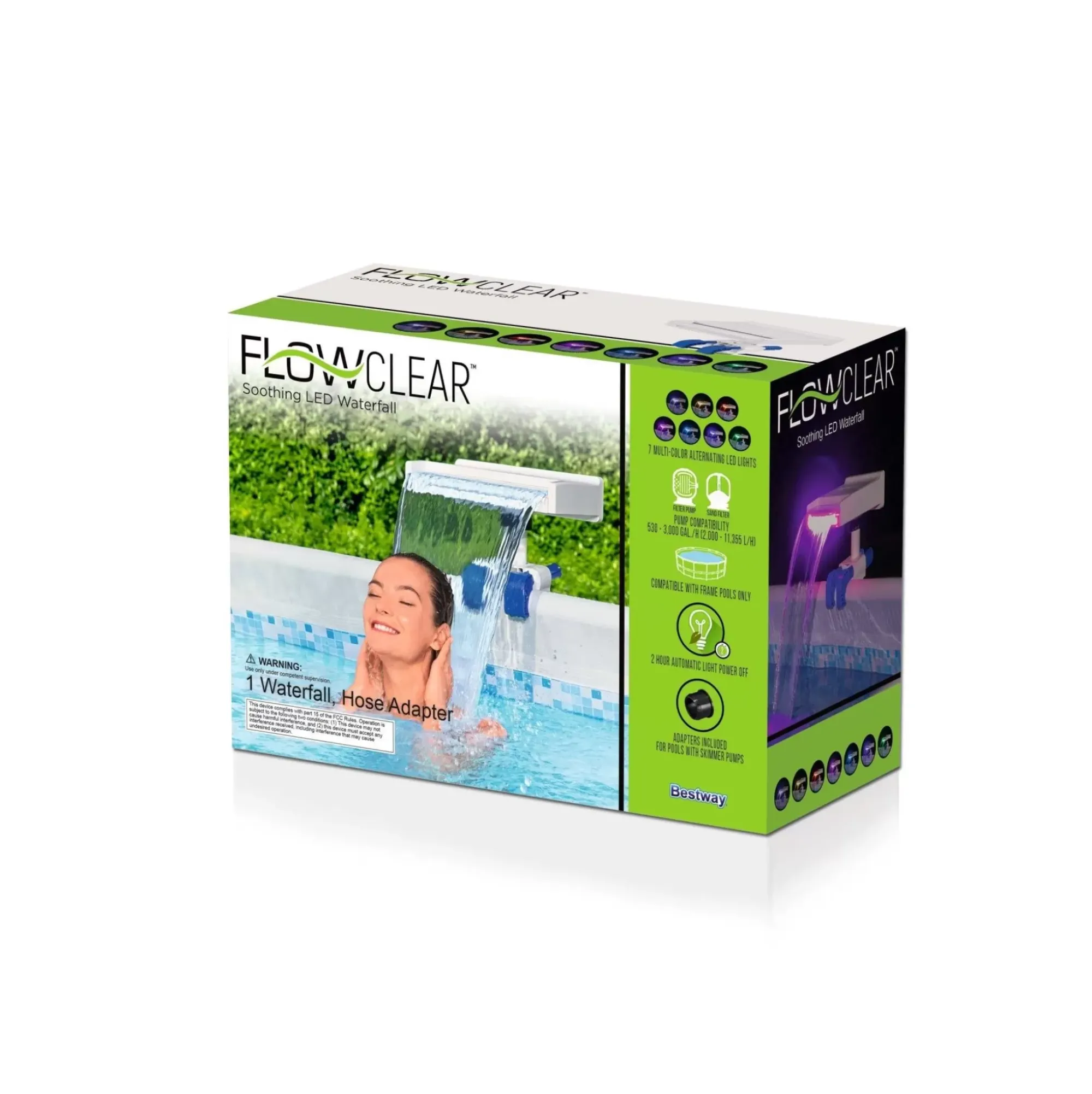 Bestway Pool Accessories<Flowclear Soothing Led Waterfall Above Ground Pool Accessory