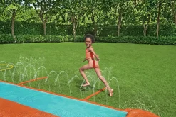 Bestway Water Slides<H2Ogo! 16' Triple Water Slide With Sponge Soakers Toys And Three Riders