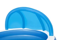 Bestway Kiddie Pools<H2Ogo! 7'11 X 55 Summer Days Inflatable Round Kiddie Pool With Uv Careful Sunshade