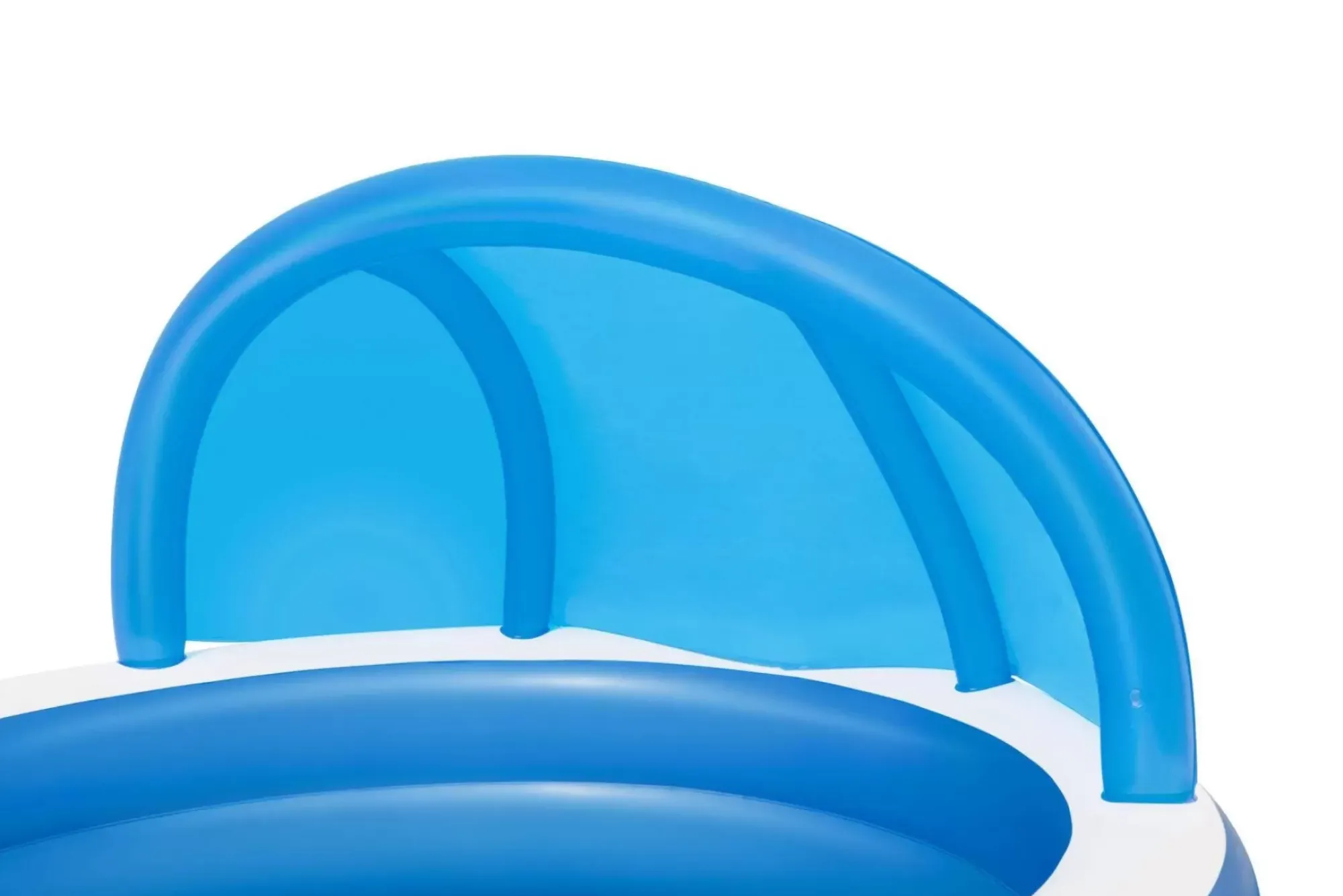 Bestway Kiddie Pools<H2Ogo! 7'11 X 55 Summer Days Inflatable Round Kiddie Pool With Uv Careful Sunshade