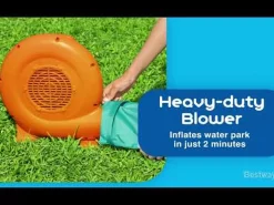 Bestway Mega Water Parks<H2Ogo! Beach Bounce Kids Inflatable Water Park 5'