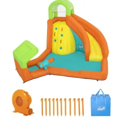 Bestway Mega Water Parks<H2Ogo! Canopy Cove Kids Inflatable Mega Water Park 8'8