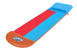 Bestway Water Slides<H2Ogo! Child Double Lane Water Slide With Tsunami Splash Ramp 16'