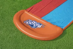 Bestway Water Slides<H2Ogo! Child Double Lane Water Slide With Tsunami Splash Ramp 16'