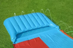 Bestway Water Slides<H2Ogo! Child Double Lane Water Slide With Tsunami Splash Ramp 16'