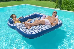 Bestway Pool Floats<H2Ogo! Comfort Plush 2-Person Double Pool Lounge Float