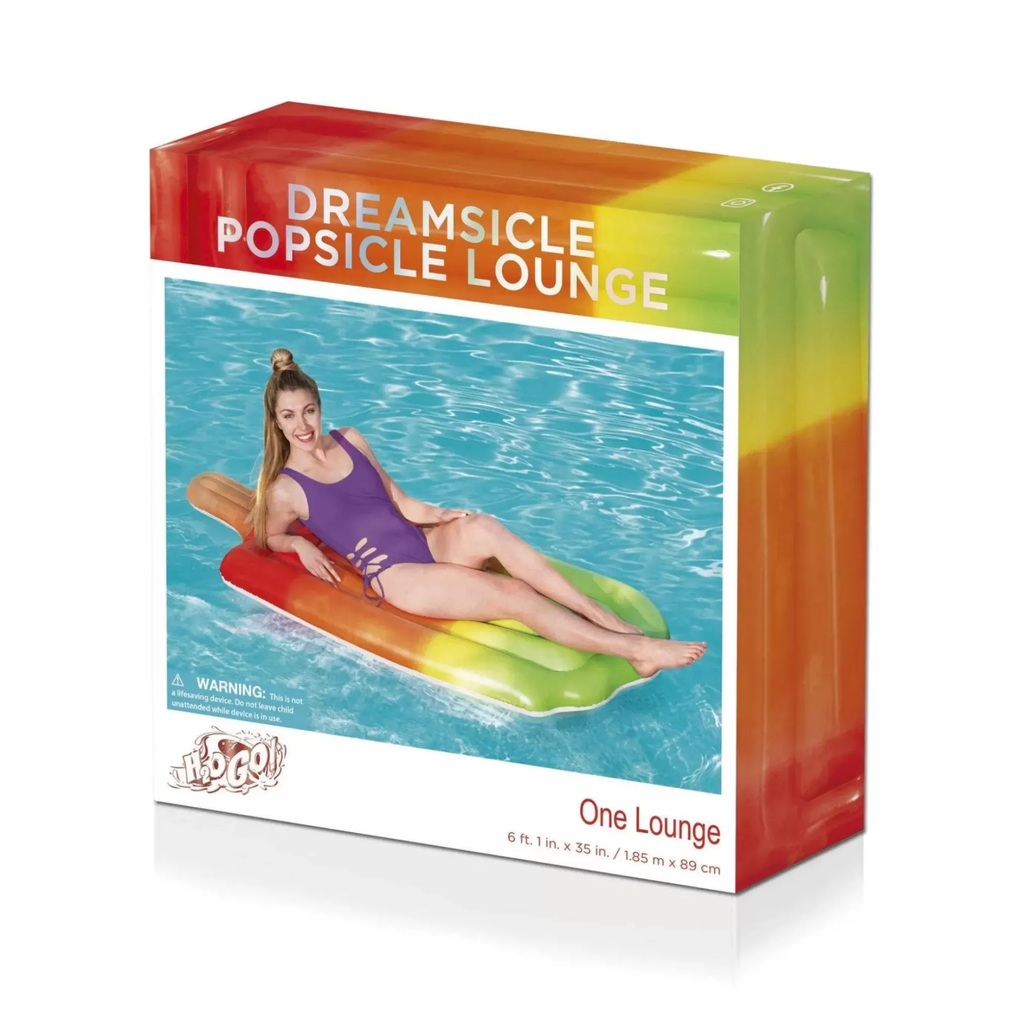 Bestway Pool Floats<H2Ogo! Dreamsicle Popsicle Lounge Pool Float 70