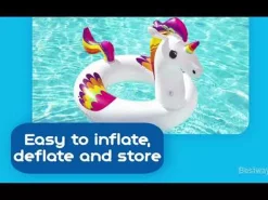 Bestway Swim Tubes<H2Ogo! Fantasy Unicorn Swim Tube 47 X 36