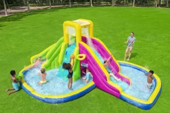 Bestway Mega Water Parks<H2Ogo! Funfinity Splash Kids Inflatable Water Park 19'